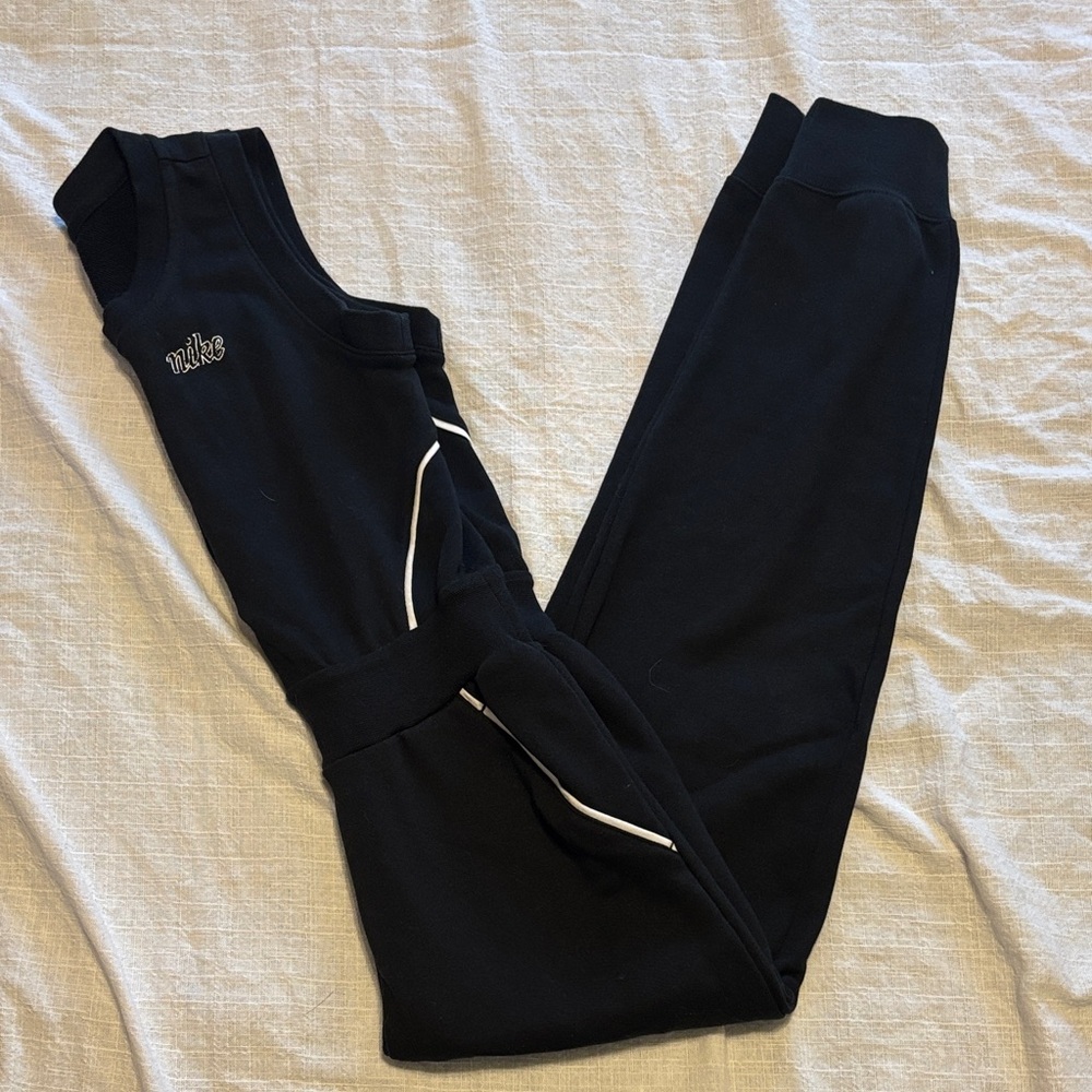 Nike Kids black jumpsuit